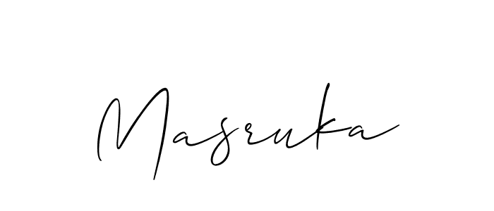 Once you've used our free online signature maker to create your best signature Allison_Script style, it's time to enjoy all of the benefits that Masruka name signing documents. Masruka signature style 2 images and pictures png