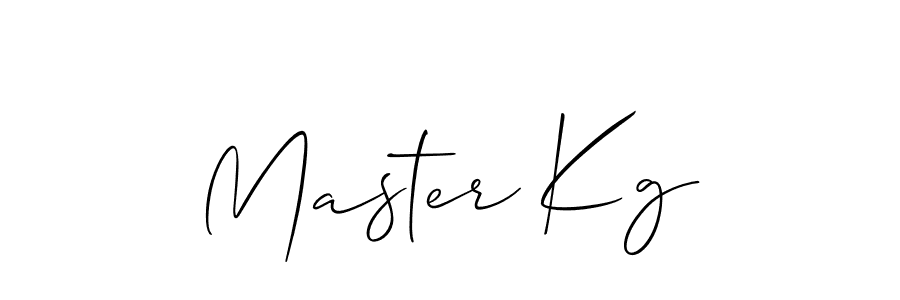 How to Draw Master Kg signature style? Allison_Script is a latest design signature styles for name Master Kg. Master Kg signature style 2 images and pictures png