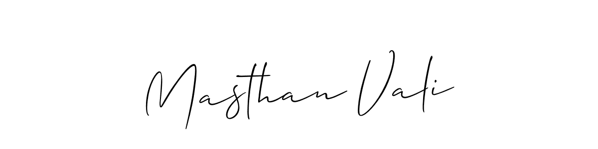 Make a beautiful signature design for name Masthan Vali. Use this online signature maker to create a handwritten signature for free. Masthan Vali signature style 2 images and pictures png