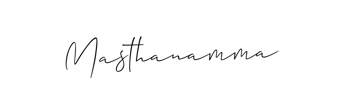 It looks lik you need a new signature style for name Masthanamma. Design unique handwritten (Allison_Script) signature with our free signature maker in just a few clicks. Masthanamma signature style 2 images and pictures png