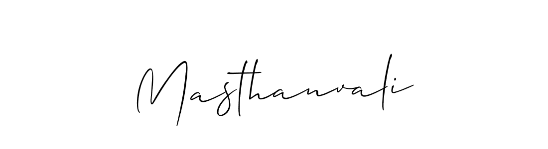 It looks lik you need a new signature style for name Masthanvali. Design unique handwritten (Allison_Script) signature with our free signature maker in just a few clicks. Masthanvali signature style 2 images and pictures png