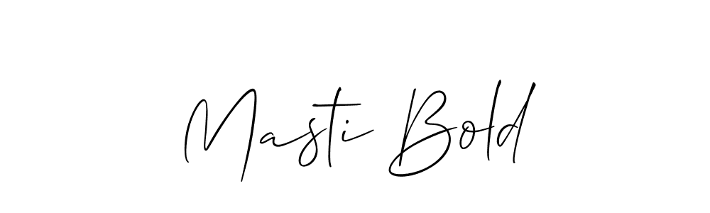 The best way (Allison_Script) to make a short signature is to pick only two or three words in your name. The name Masti Bold include a total of six letters. For converting this name. Masti Bold signature style 2 images and pictures png