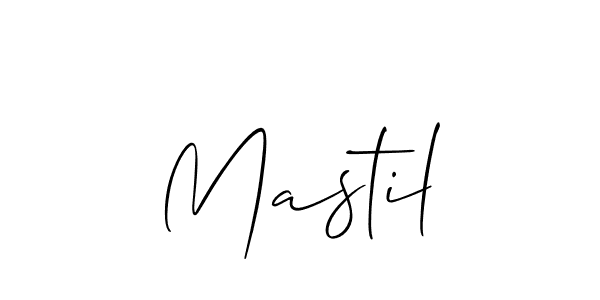 Once you've used our free online signature maker to create your best signature Allison_Script style, it's time to enjoy all of the benefits that Mastil name signing documents. Mastil signature style 2 images and pictures png