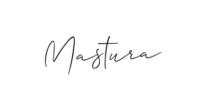 Also we have Mastura name is the best signature style. Create professional handwritten signature collection using Allison_Script autograph style. Mastura signature style 2 images and pictures png