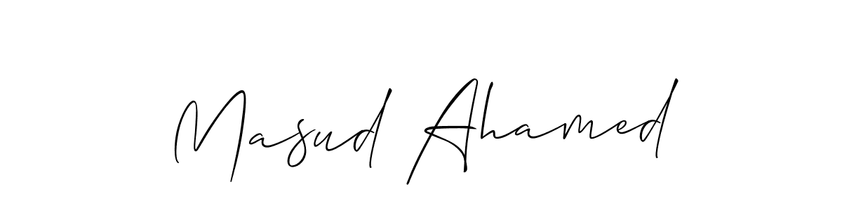 Make a beautiful signature design for name Masud Ahamed. Use this online signature maker to create a handwritten signature for free. Masud Ahamed signature style 2 images and pictures png