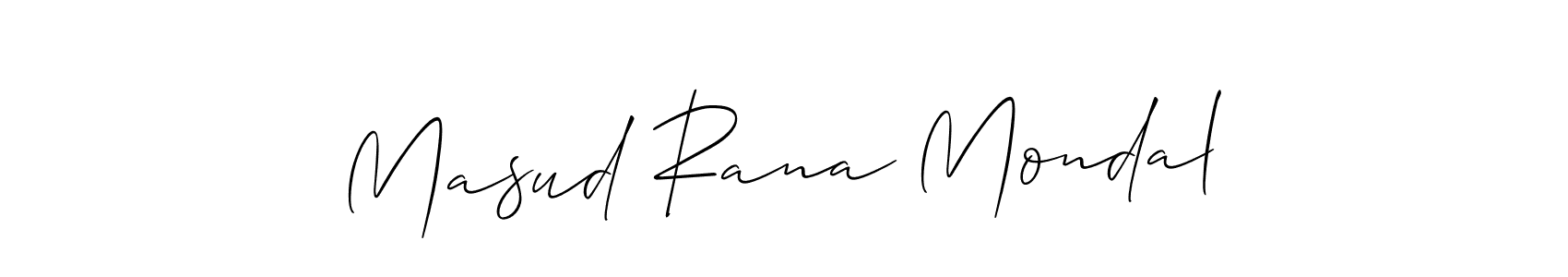How to make Masud Rana Mondal signature? Allison_Script is a professional autograph style. Create handwritten signature for Masud Rana Mondal name. Masud Rana Mondal signature style 2 images and pictures png