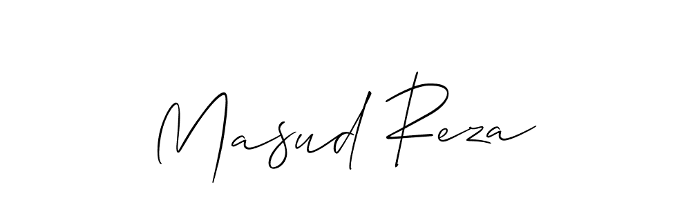 How to make Masud Reza signature? Allison_Script is a professional autograph style. Create handwritten signature for Masud Reza name. Masud Reza signature style 2 images and pictures png