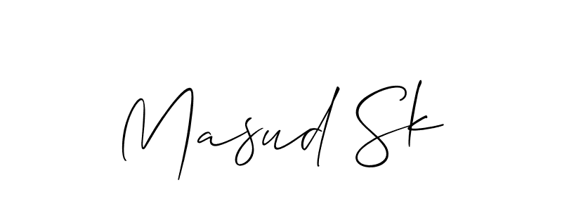 How to Draw Masud Sk signature style? Allison_Script is a latest design signature styles for name Masud Sk. Masud Sk signature style 2 images and pictures png