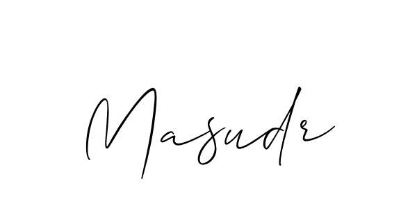 The best way (Allison_Script) to make a short signature is to pick only two or three words in your name. The name Masudr include a total of six letters. For converting this name. Masudr signature style 2 images and pictures png