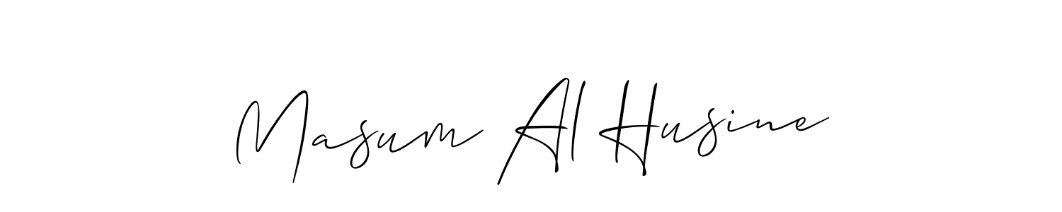 if you are searching for the best signature style for your name Masum Al Husine. so please give up your signature search. here we have designed multiple signature styles  using Allison_Script. Masum Al Husine signature style 2 images and pictures png