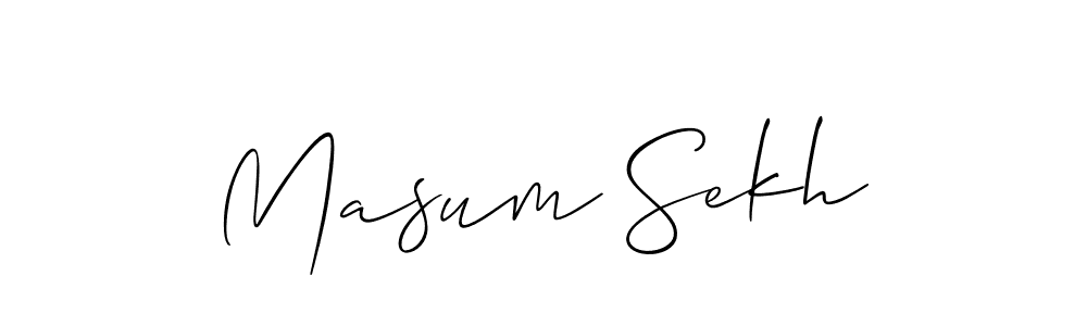 Make a beautiful signature design for name Masum Sekh. Use this online signature maker to create a handwritten signature for free. Masum Sekh signature style 2 images and pictures png