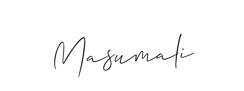 Here are the top 10 professional signature styles for the name Masumali. These are the best autograph styles you can use for your name. Masumali signature style 2 images and pictures png