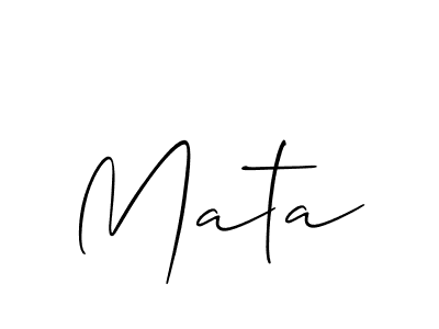 Make a beautiful signature design for name Mata. Use this online signature maker to create a handwritten signature for free. Mata signature style 2 images and pictures png