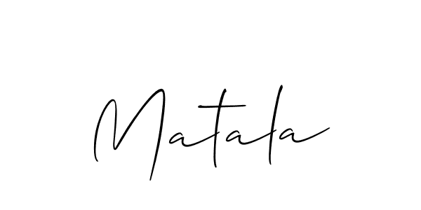 Check out images of Autograph of Matala name. Actor Matala Signature Style. Allison_Script is a professional sign style online. Matala signature style 2 images and pictures png