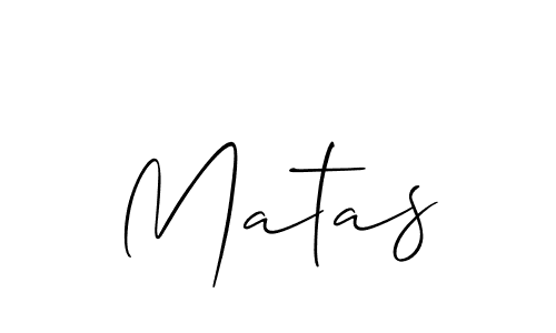 How to make Matas signature? Allison_Script is a professional autograph style. Create handwritten signature for Matas name. Matas signature style 2 images and pictures png