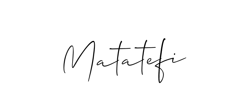 You should practise on your own different ways (Allison_Script) to write your name (Matatefi) in signature. don't let someone else do it for you. Matatefi signature style 2 images and pictures png