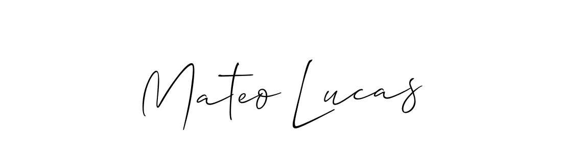 Once you've used our free online signature maker to create your best signature Allison_Script style, it's time to enjoy all of the benefits that Mateo Lucas name signing documents. Mateo Lucas signature style 2 images and pictures png