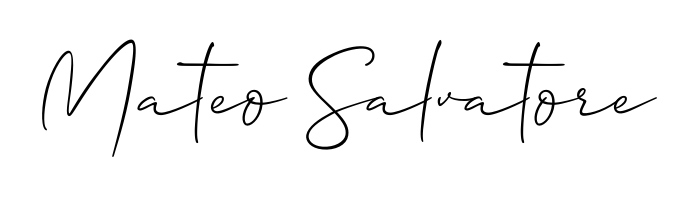 Create a beautiful signature design for name Mateo Salvatore. With this signature (Allison_Script) fonts, you can make a handwritten signature for free. Mateo Salvatore signature style 2 images and pictures png