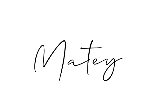 if you are searching for the best signature style for your name Matey. so please give up your signature search. here we have designed multiple signature styles  using Allison_Script. Matey signature style 2 images and pictures png