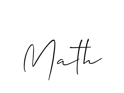 Make a beautiful signature design for name Math. Use this online signature maker to create a handwritten signature for free. Math signature style 2 images and pictures png
