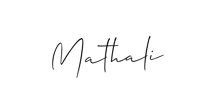 You can use this online signature creator to create a handwritten signature for the name Mathali. This is the best online autograph maker. Mathali signature style 2 images and pictures png