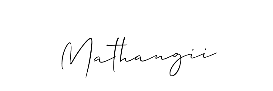 Also You can easily find your signature by using the search form. We will create Mathangii name handwritten signature images for you free of cost using Allison_Script sign style. Mathangii signature style 2 images and pictures png