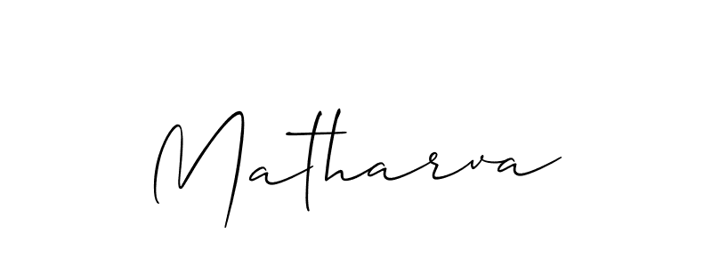 Make a beautiful signature design for name Matharva. Use this online signature maker to create a handwritten signature for free. Matharva signature style 2 images and pictures png