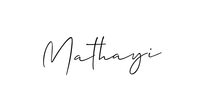 Once you've used our free online signature maker to create your best signature Allison_Script style, it's time to enjoy all of the benefits that Mathayi name signing documents. Mathayi signature style 2 images and pictures png