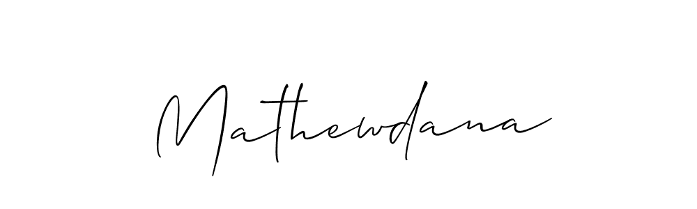 Also we have Mathewdana name is the best signature style. Create professional handwritten signature collection using Allison_Script autograph style. Mathewdana signature style 2 images and pictures png