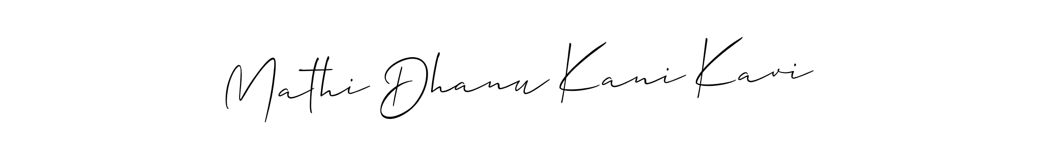 Here are the top 10 professional signature styles for the name Mathi Dhanu Kani Kavi. These are the best autograph styles you can use for your name. Mathi Dhanu Kani Kavi signature style 2 images and pictures png