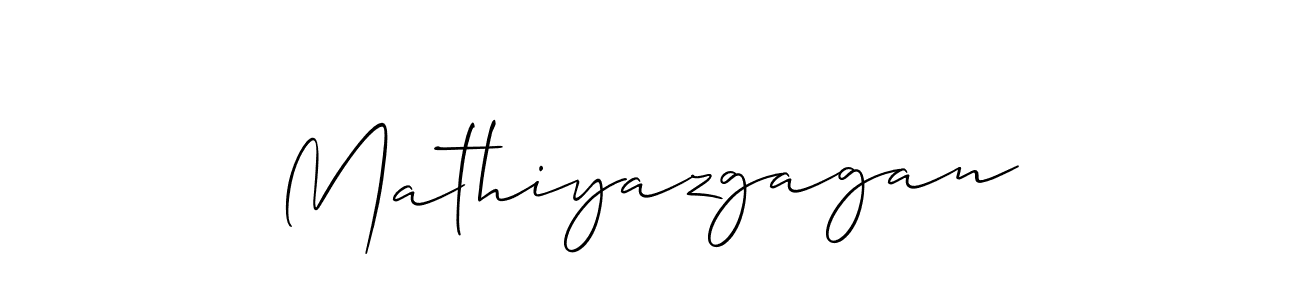 Best and Professional Signature Style for Mathiyazgagan. Allison_Script Best Signature Style Collection. Mathiyazgagan signature style 2 images and pictures png