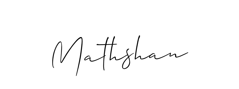How to Draw Mathshan signature style? Allison_Script is a latest design signature styles for name Mathshan. Mathshan signature style 2 images and pictures png