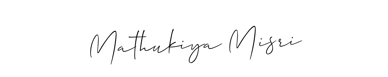Make a short Mathukiya Misri signature style. Manage your documents anywhere anytime using Allison_Script. Create and add eSignatures, submit forms, share and send files easily. Mathukiya Misri signature style 2 images and pictures png