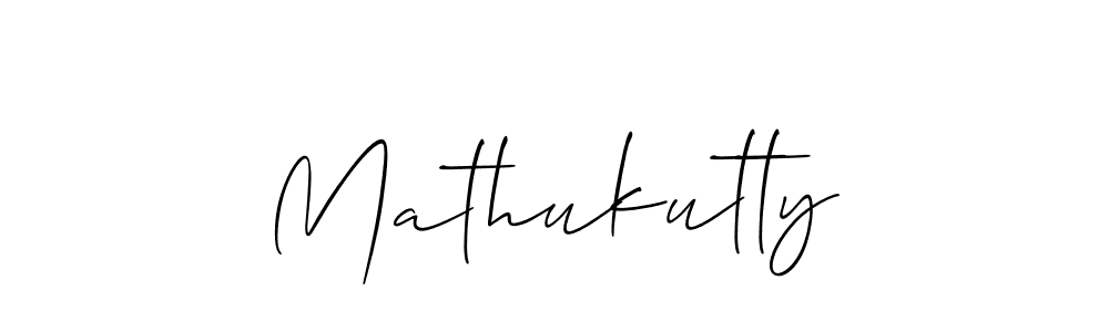 You should practise on your own different ways (Allison_Script) to write your name (Mathukutty) in signature. don't let someone else do it for you. Mathukutty signature style 2 images and pictures png