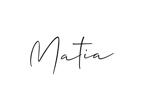 Check out images of Autograph of Matia name. Actor Matia Signature Style. Allison_Script is a professional sign style online. Matia signature style 2 images and pictures png