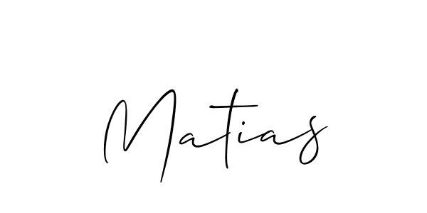 Best and Professional Signature Style for Matias. Allison_Script Best Signature Style Collection. Matias signature style 2 images and pictures png