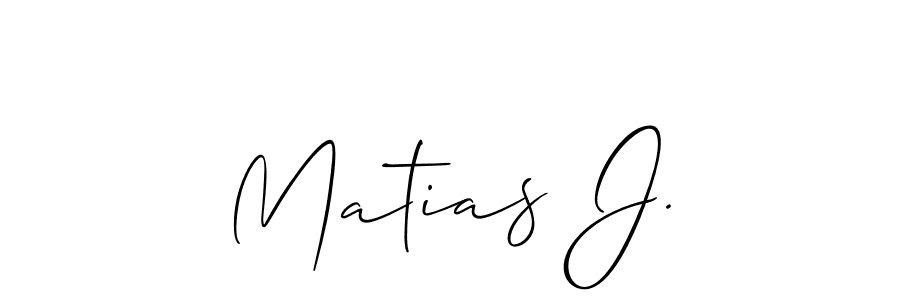 You can use this online signature creator to create a handwritten signature for the name Matias J.. This is the best online autograph maker. Matias J. signature style 2 images and pictures png