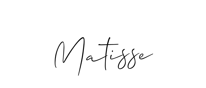 How to make Matisse name signature. Use Allison_Script style for creating short signs online. This is the latest handwritten sign. Matisse signature style 2 images and pictures png