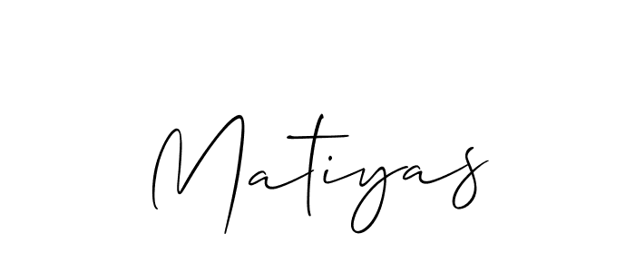 Make a short Matiyas signature style. Manage your documents anywhere anytime using Allison_Script. Create and add eSignatures, submit forms, share and send files easily. Matiyas signature style 2 images and pictures png
