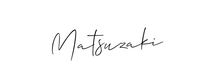 It looks lik you need a new signature style for name Matsuzaki. Design unique handwritten (Allison_Script) signature with our free signature maker in just a few clicks. Matsuzaki signature style 2 images and pictures png