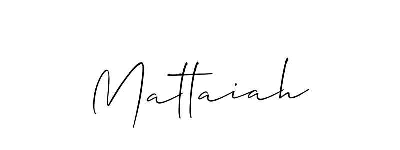 Make a beautiful signature design for name Mattaiah. Use this online signature maker to create a handwritten signature for free. Mattaiah signature style 2 images and pictures png