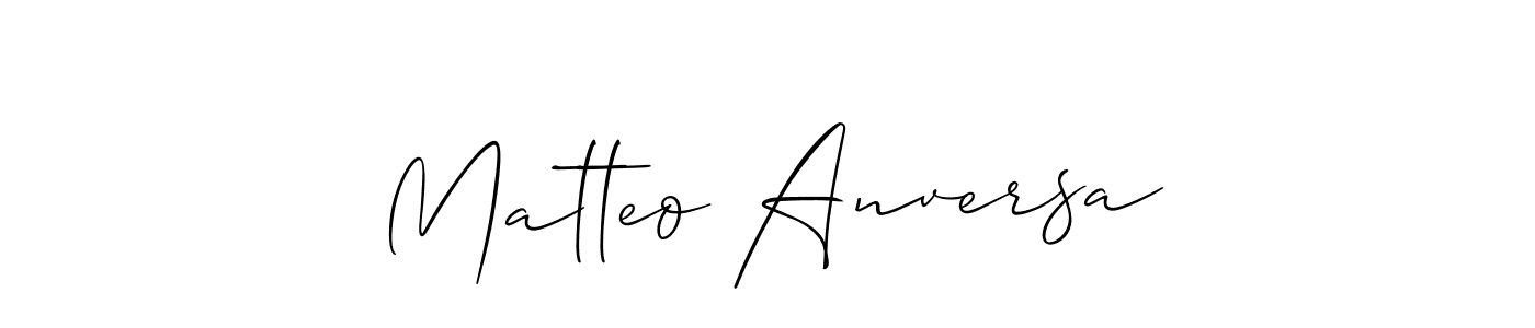 Also You can easily find your signature by using the search form. We will create Matteo Anversa name handwritten signature images for you free of cost using Allison_Script sign style. Matteo Anversa signature style 2 images and pictures png