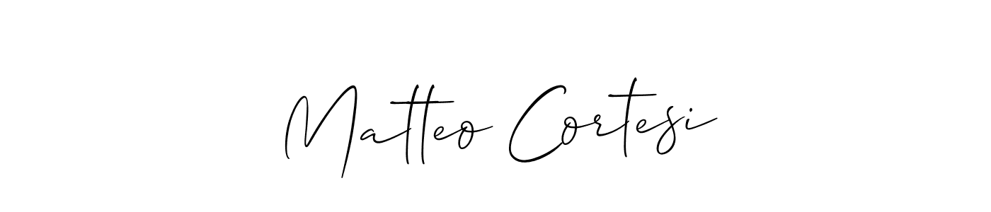 See photos of Matteo Cortesi official signature by Spectra . Check more albums & portfolios. Read reviews & check more about Allison_Script font. Matteo Cortesi signature style 2 images and pictures png