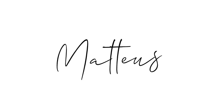 Make a beautiful signature design for name Matteus. Use this online signature maker to create a handwritten signature for free. Matteus signature style 2 images and pictures png