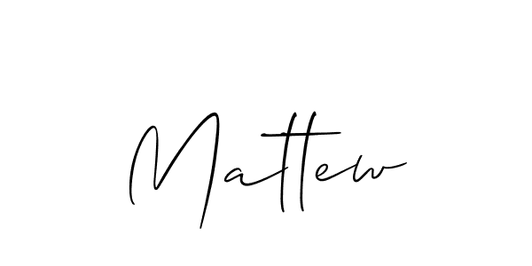 Similarly Allison_Script is the best handwritten signature design. Signature creator online .You can use it as an online autograph creator for name Mattew. Mattew signature style 2 images and pictures png