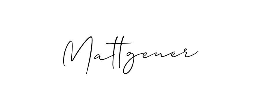 Also You can easily find your signature by using the search form. We will create Mattgener name handwritten signature images for you free of cost using Allison_Script sign style. Mattgener signature style 2 images and pictures png