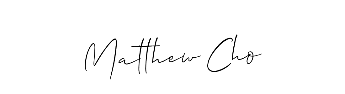 Similarly Allison_Script is the best handwritten signature design. Signature creator online .You can use it as an online autograph creator for name Matthew Cho. Matthew Cho signature style 2 images and pictures png