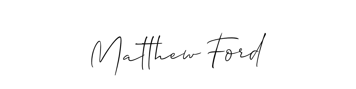 The best way (Allison_Script) to make a short signature is to pick only two or three words in your name. The name Matthew Ford include a total of six letters. For converting this name. Matthew Ford signature style 2 images and pictures png