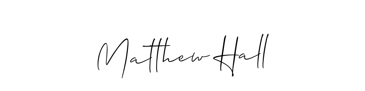 Similarly Allison_Script is the best handwritten signature design. Signature creator online .You can use it as an online autograph creator for name Matthew Hall. Matthew Hall signature style 2 images and pictures png