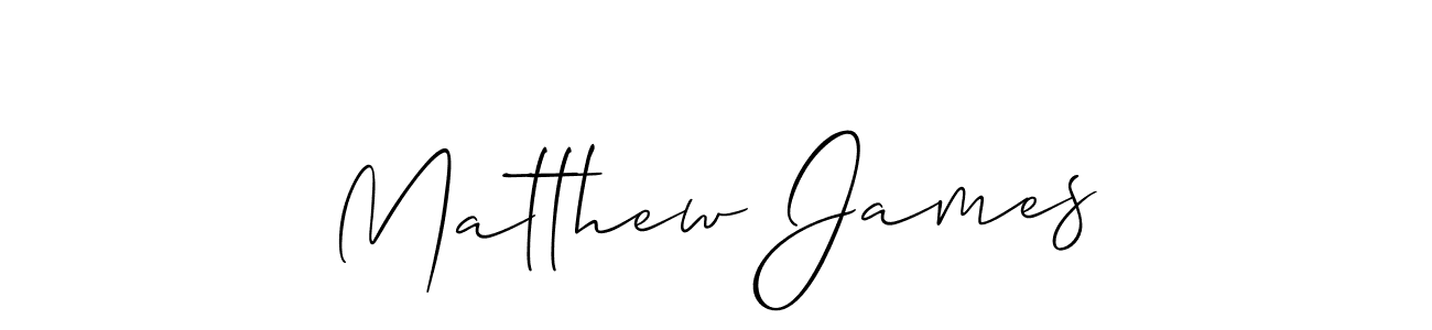 Allison_Script is a professional signature style that is perfect for those who want to add a touch of class to their signature. It is also a great choice for those who want to make their signature more unique. Get Matthew James name to fancy signature for free. Matthew James signature style 2 images and pictures png